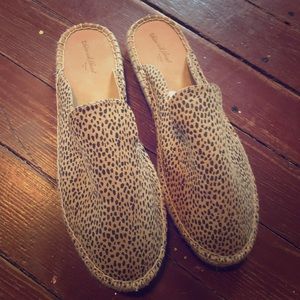Leopard print Mule